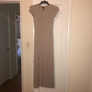 Beige/taupe maxi dress